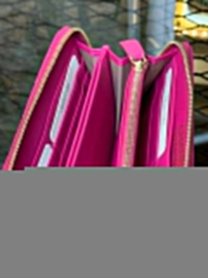 CH - Leather Wallet (Pink)