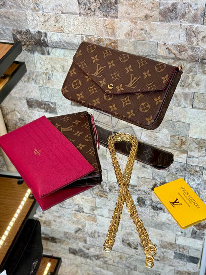 L- Leather Fellice Wallet