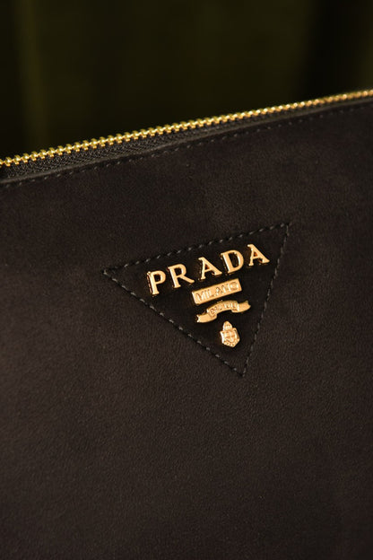 PRD - Vitello Daino Soft Mini Zippered Bag Argilla