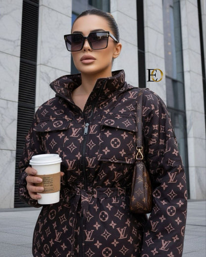 LVS -  Hooded Trench Coat