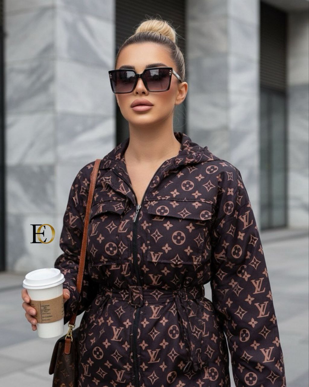 LVS -  Hooded Trench Coat