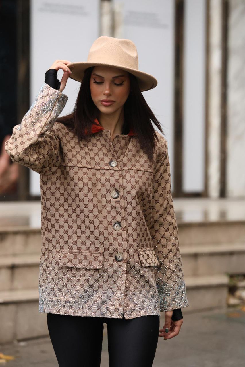 GG - Stone Patterned Coat