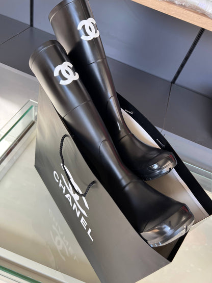 CH - Rain Leather Boots