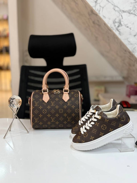 LVS  Bag and  Sneakers