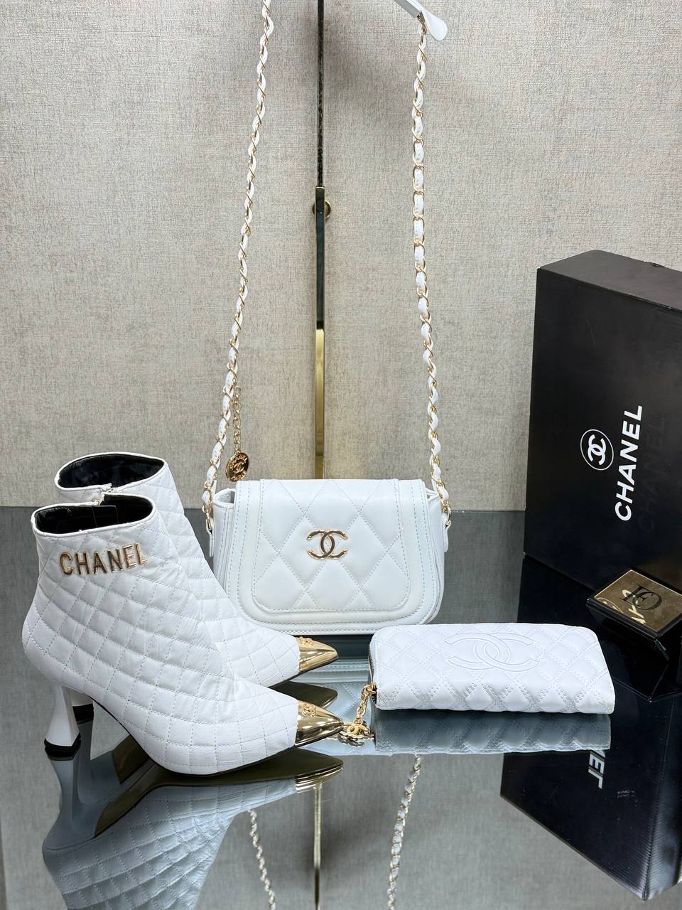 CH -Bag and Shoes and Wallet