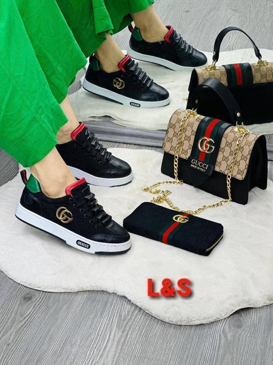 GG - Bag and Shoes and Wallet