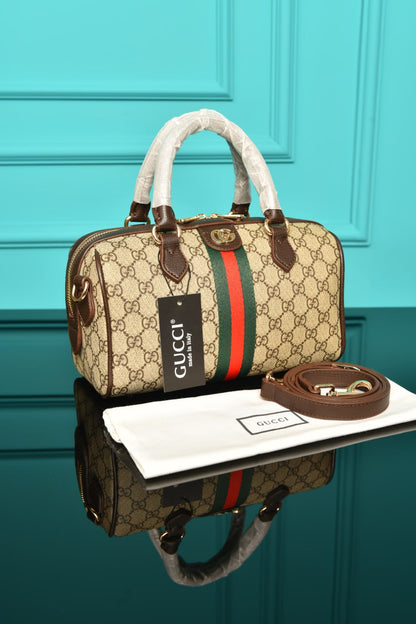 GG - Ophidia Medium Boston Bag