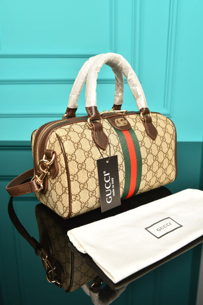 GG - Ophidia Medium Boston Bag