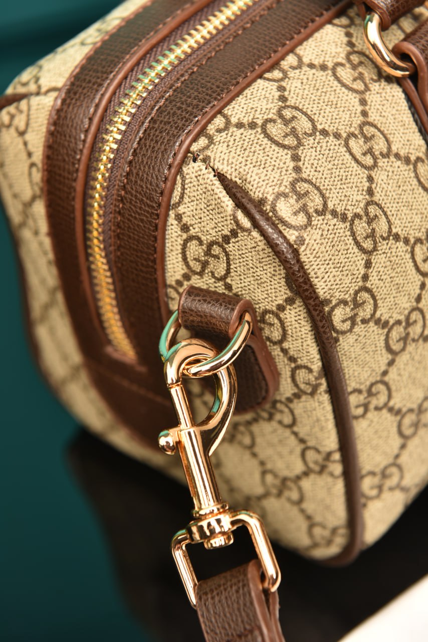 GG - Ophidia Medium Boston Bag