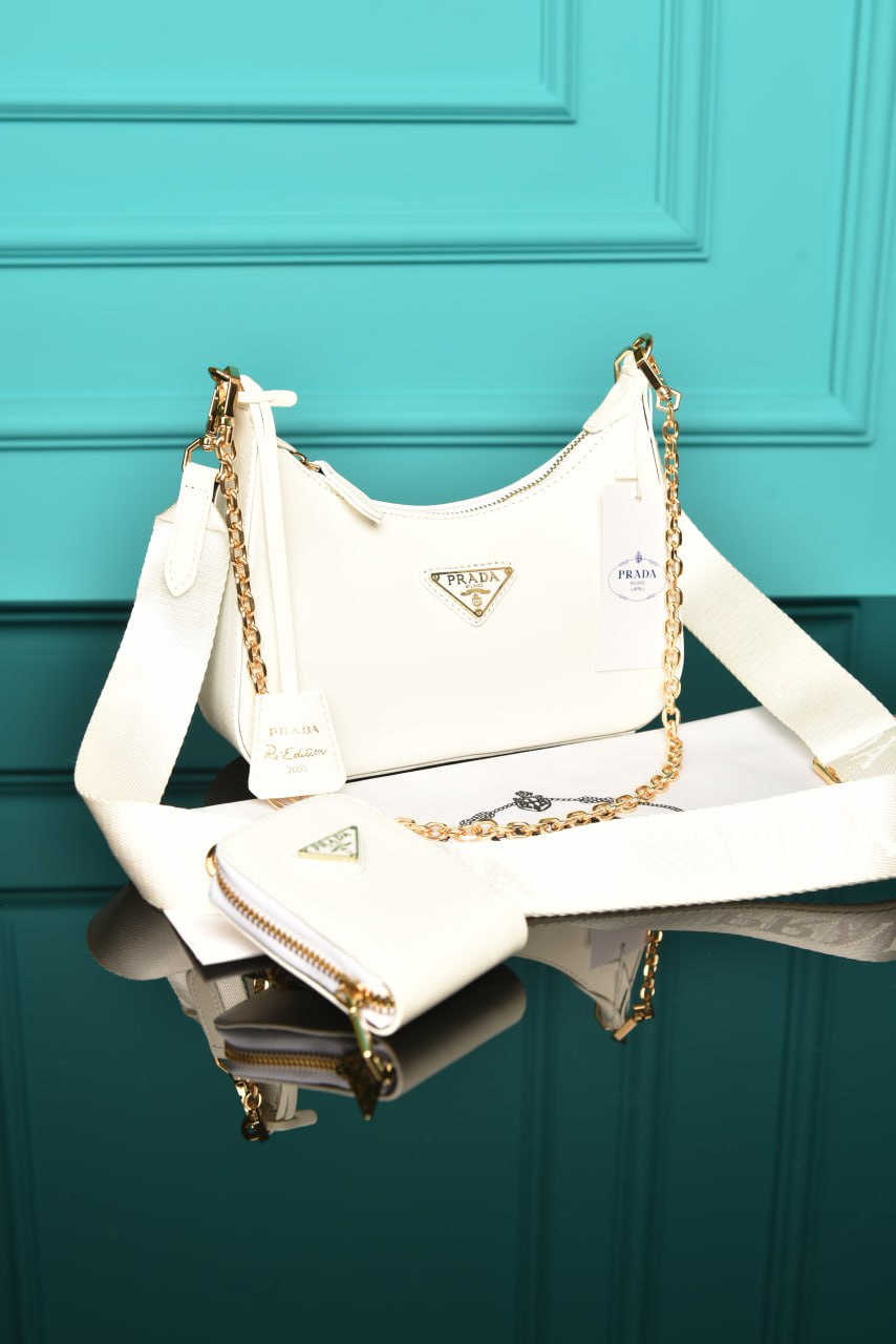 Re-Edition 2005 Saffiano Leather Bag