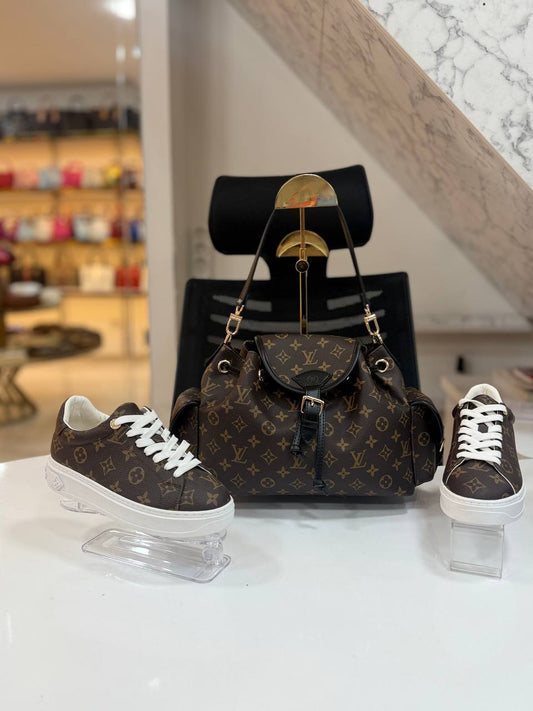 LVS  Bag and  Sneakers